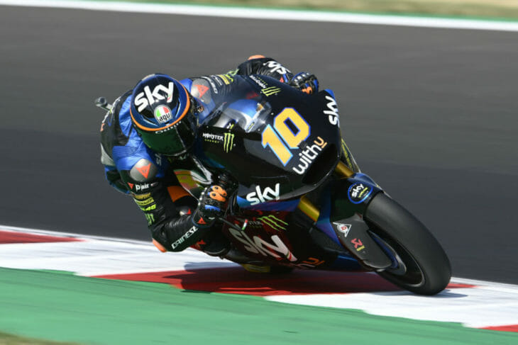 2020 Rimini MotoGP Marini fastest on Friday