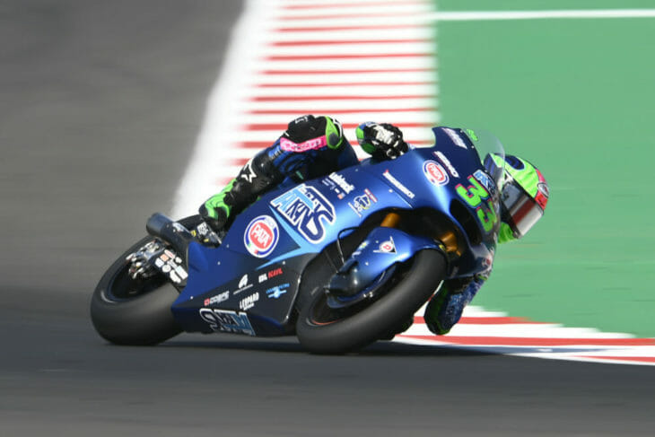 2020 San Marino MotoGP Bastianini tops Moto2 Friday