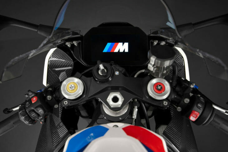 2021 BMW M 1000 RR First Look dash