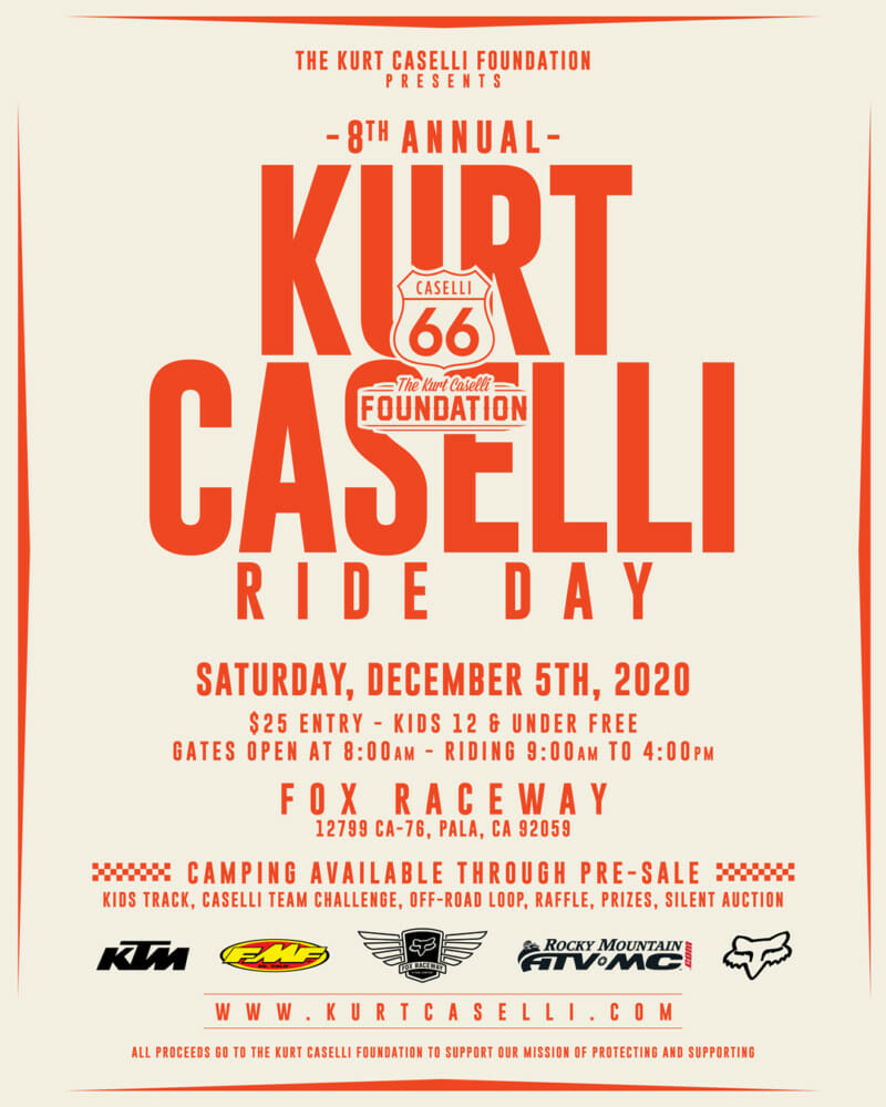 2020 Kurt Caselli Ride Day