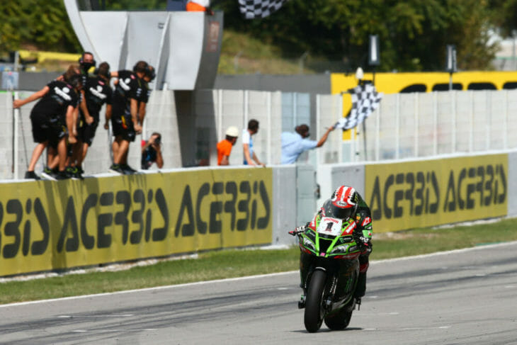2020 Barcelona WorldSBK Results Rea wins Race One