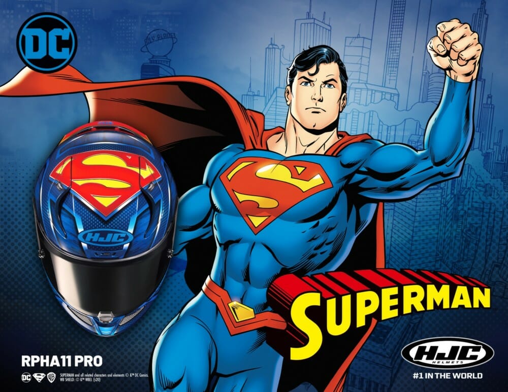 HJC RPHA 11 Superman Helmet - Cycle News