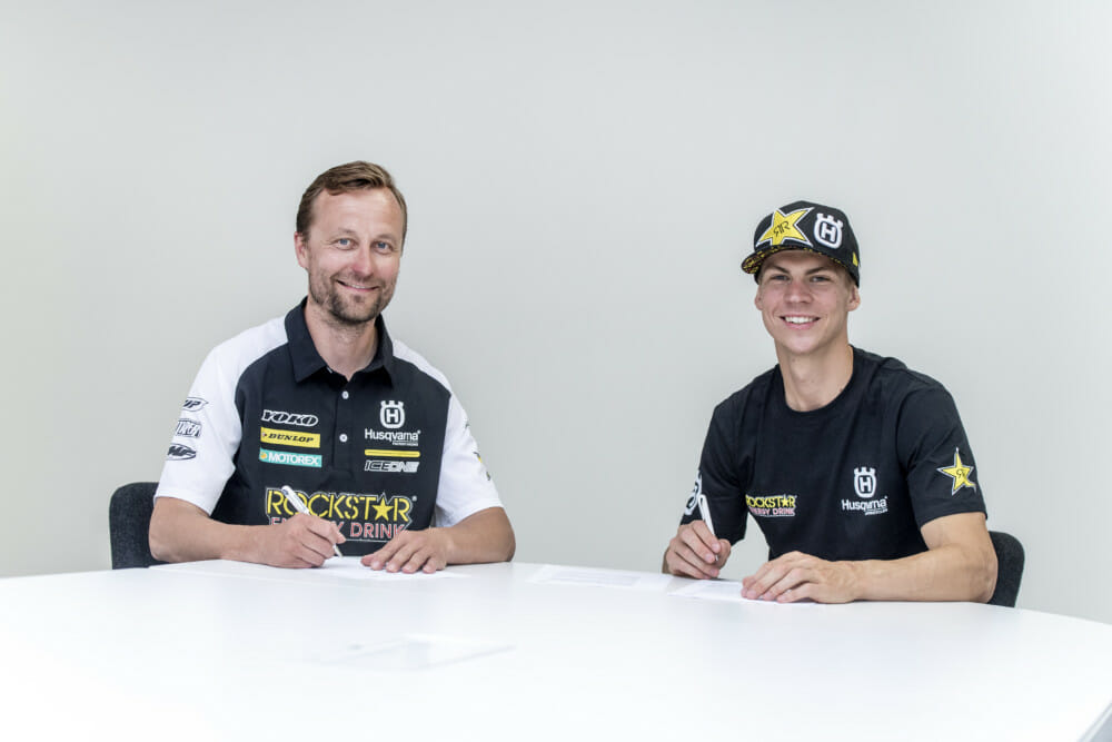 Husqvarna Motorcycles Signs Contract With Thomas Kjer Olsen