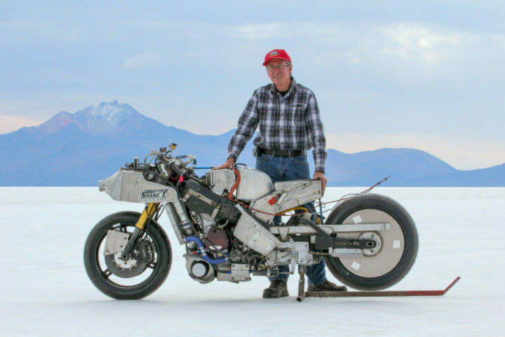 Land speed legend Ralph Hudson