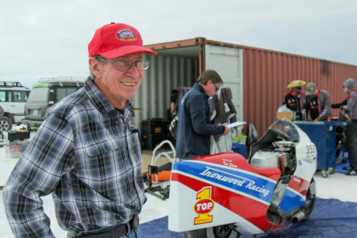 Land Speed legend Ralph Hudson
