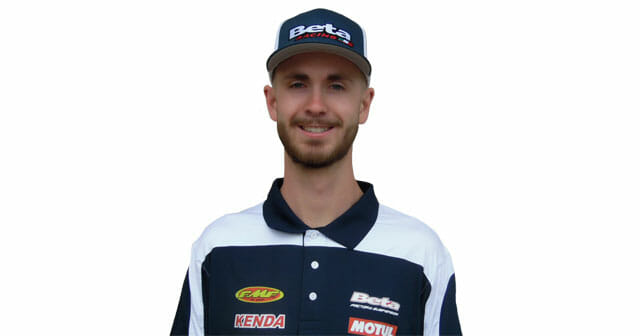 Zane Roberts signed a two-year contract extension with Beta USA’s factory race team.