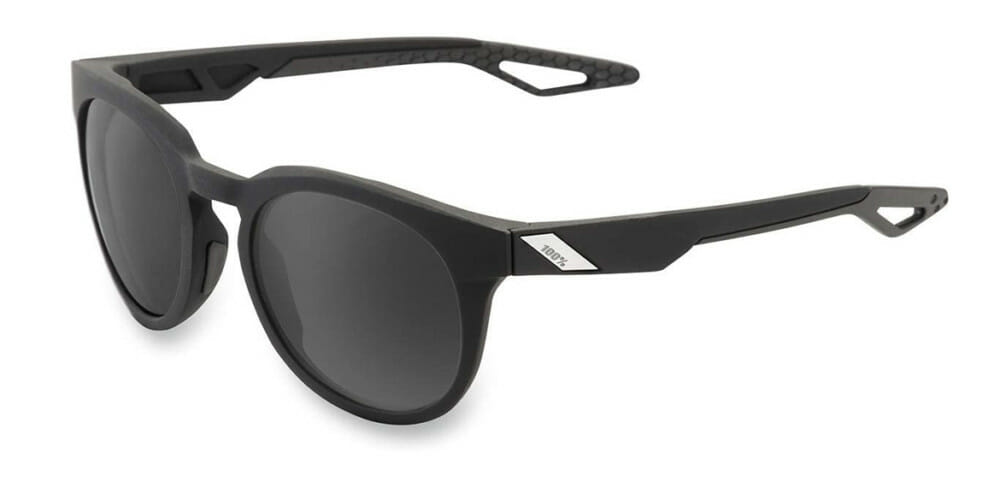 100% Campo Soft Tact Black Sunglasses