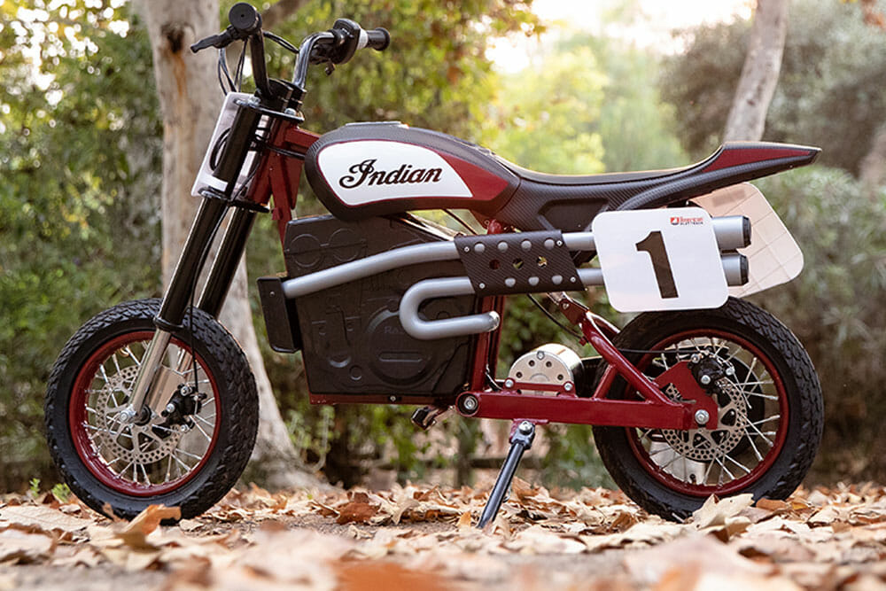 Indian Motorcycle eFTR Jr Electric Minibike - Cycle News