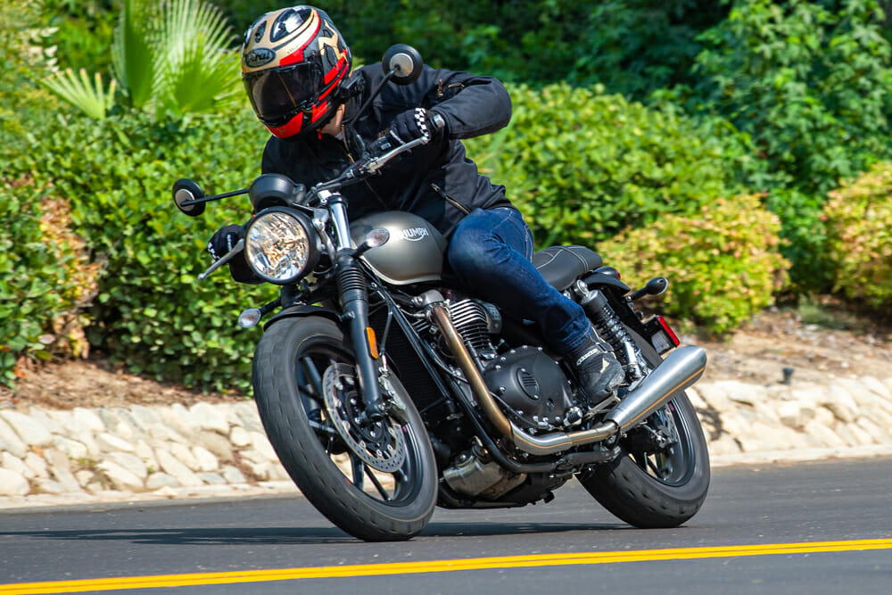 Sleeper A stealthily upgraded Triumph Street Twin  Bike EXIF