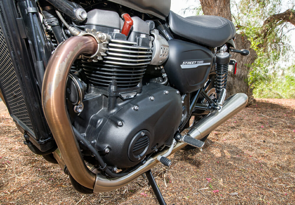 2020 Triumph Street Twin Engine