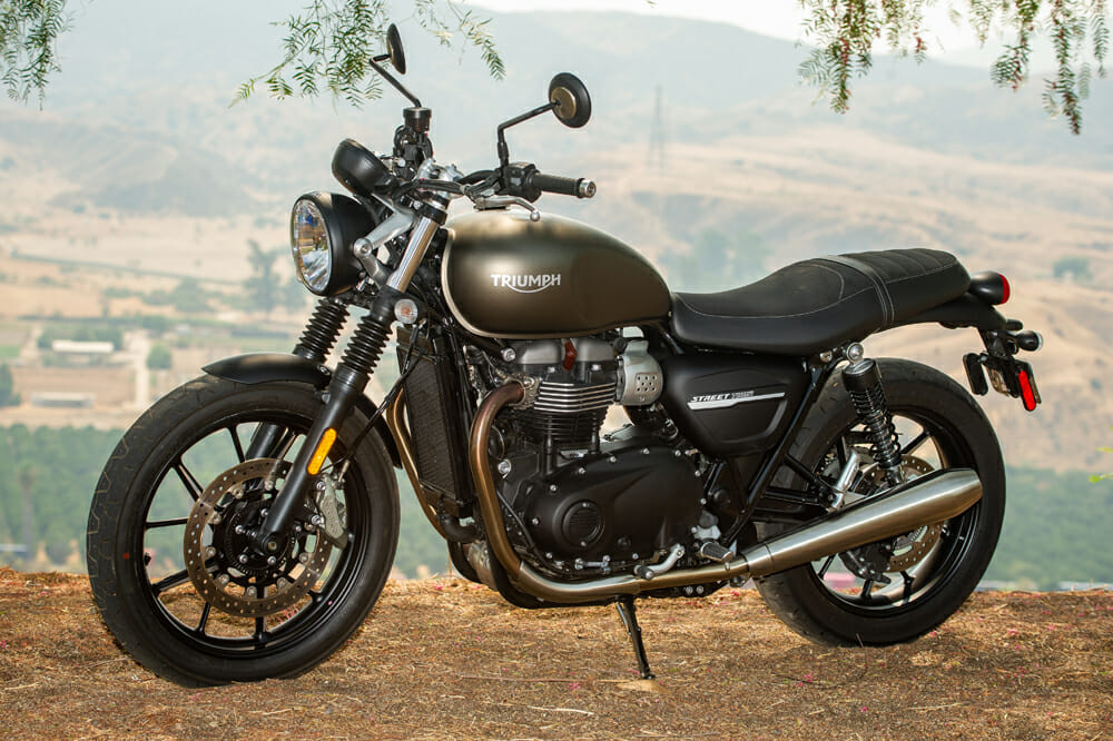 2020 Triumph Street Twin Left Side