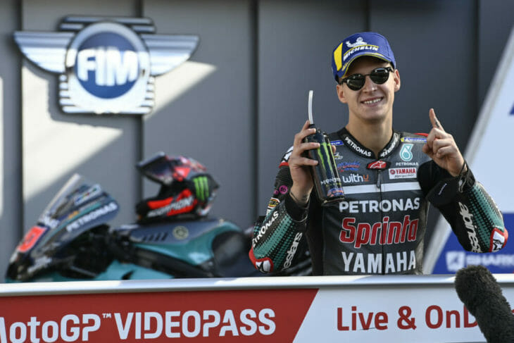 2020 French MotoGP Results Quartararo