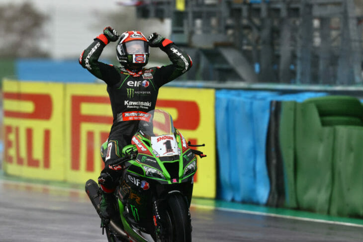 2020 French WorldSBK Results Rea wins race one