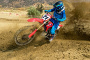 2021 Honda CRF450R sliding