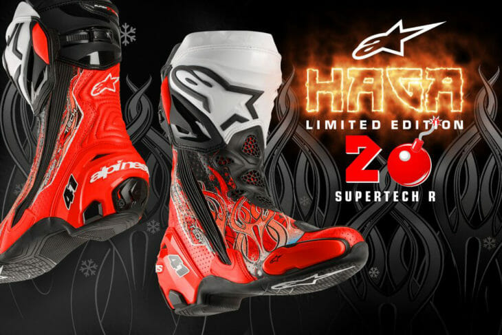 Alpinestars LE ‘Haga 20’ Supertech R Race Replica Boots