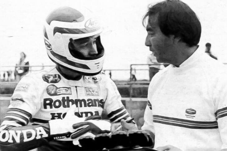 Freddie Spencer with Erv Kanemoto
