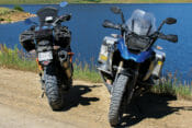 Dunlop Trailmax Mission ADV Tires on two adventure bikes