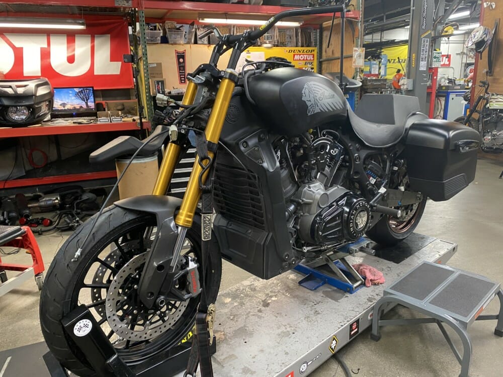 Indian Motorcycle and RSD Enter King Of The Baggers