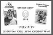 Rex Staten Honored With Edison Dye Achievement Award