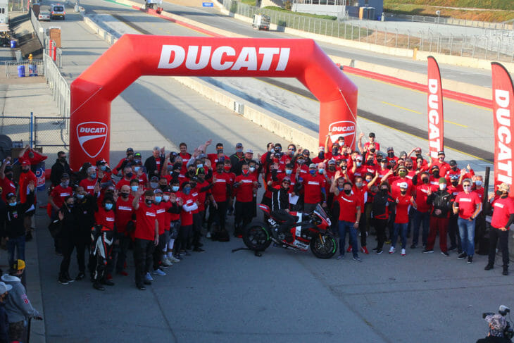 2020 Ducati Revs Laguna Seca event
