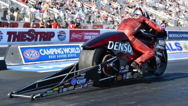 2020 Las Vegas NHRA Pro Stock Motorcycle Finals Results - Cycle News