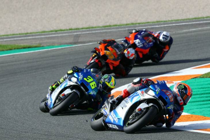 2020 European MotoGP Results Rins Suzuki