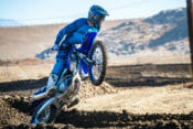 2021 Yamaha YZ250F wheelie