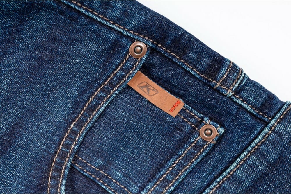 Klim Unlimited Straight Stretch Jeans detail
