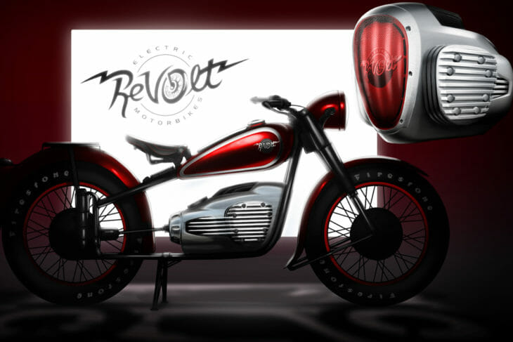 ALYI Retro ReVolt BMW R71 Clone Electric Motorcycle