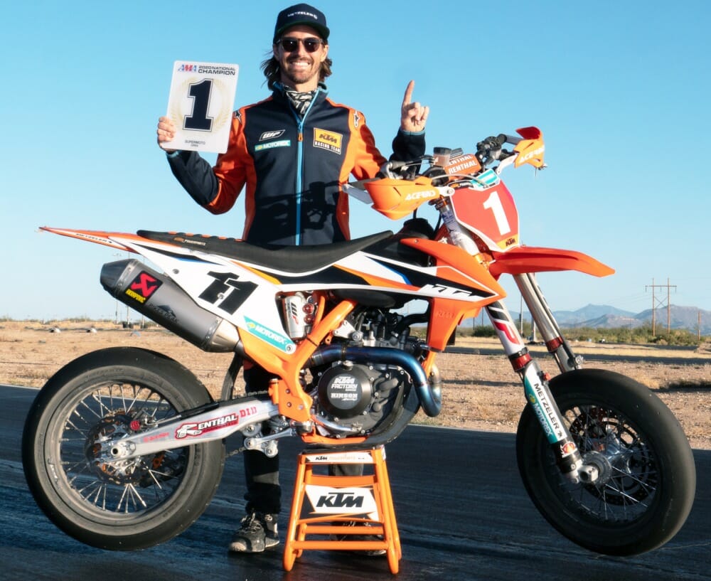 Chris Fillmore at AMA Supermoto National Championship