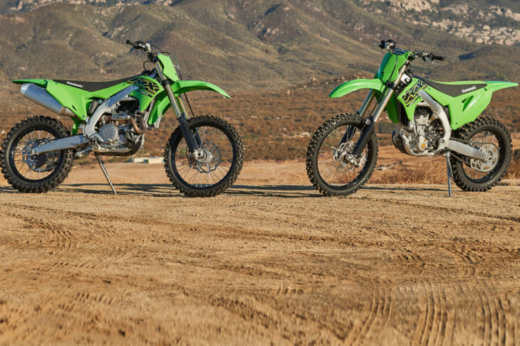 2021 Kawasaki KX250X & KX450X