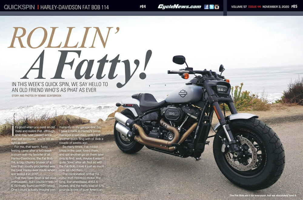 2020 Harley-Davidson Fat Bob 114 Review