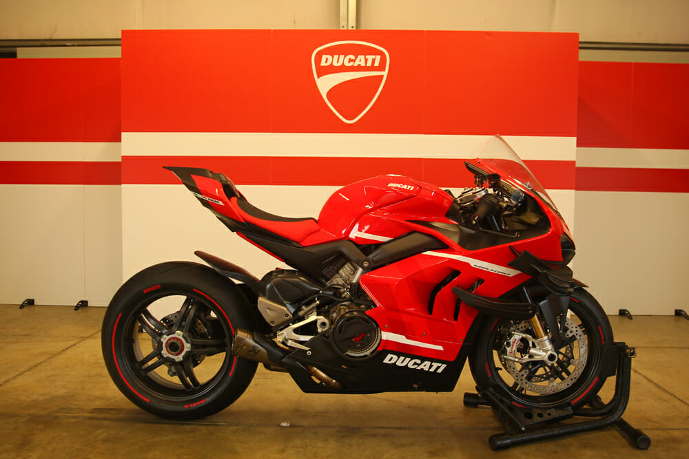 Ducati’s Superleggera V4 at 2020 Ducati Revs
