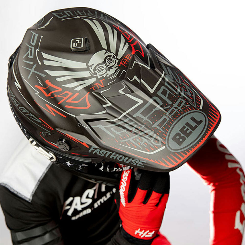 Expectation Journey replica Fasthouse + Bell DID 23 Moto-9 Flex Helmet - Cycle News