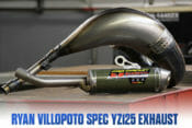 Pro Circuit Ryan Villopoto YZ125 Spec Pipe and Silencer