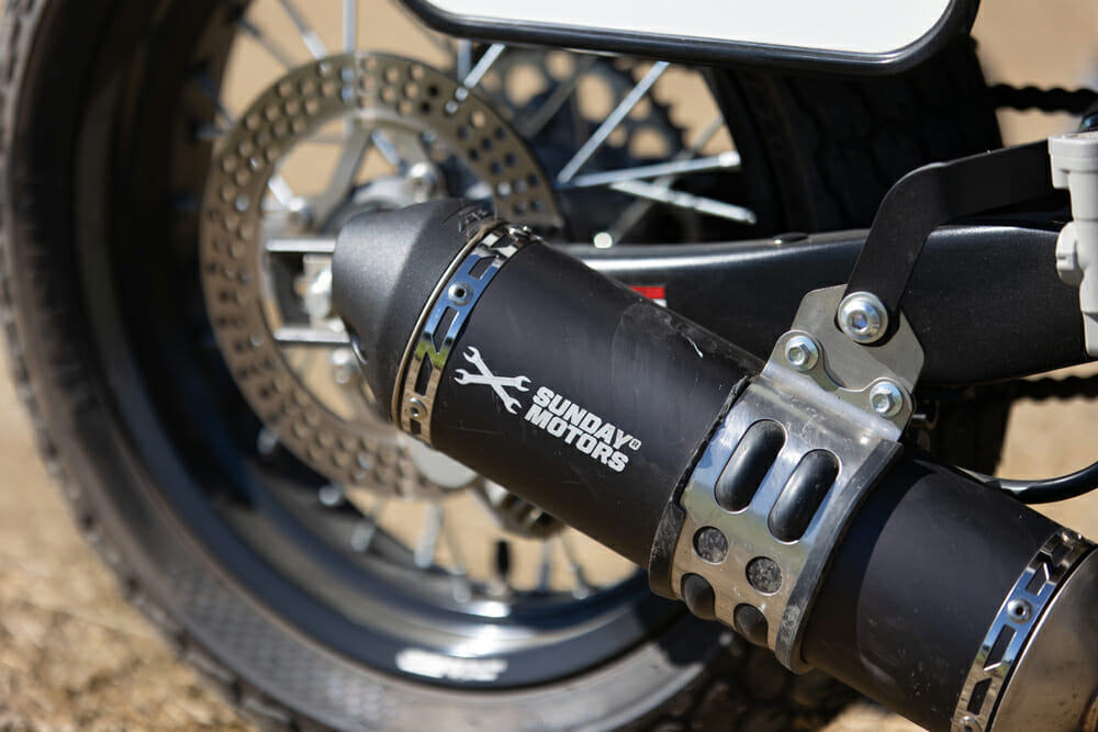 Sunday Motors S147 Muffler