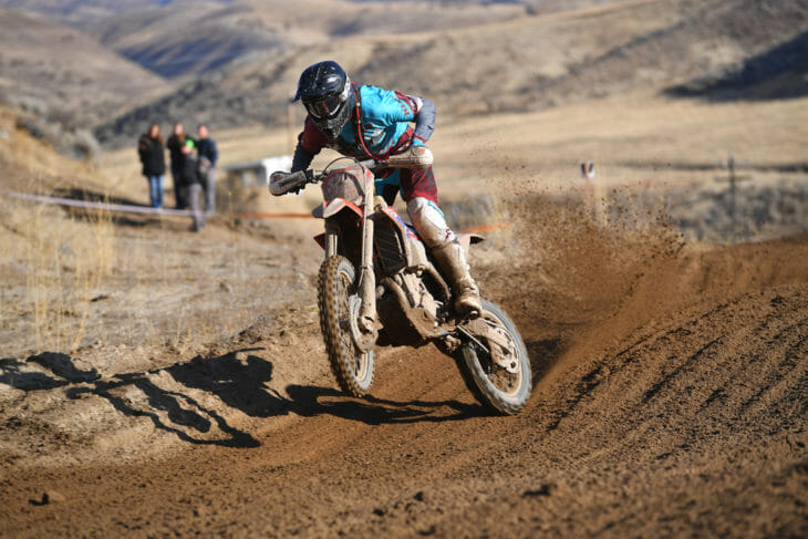 Zane Roberts at 2020 AMA West Hare Scrambles Boise