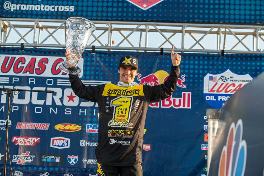 2020 AMA 450cc Pro Motocross Champion Zach Osborne