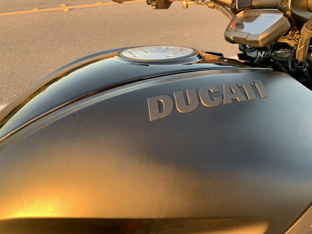 2020 Ducati Diavel 1260 S fuel tank