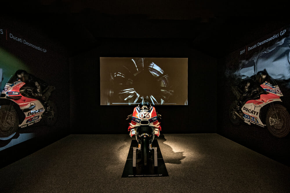 Ducati Anatomy of Speed exhibition.