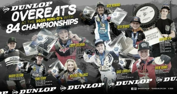 Dunlop Tires Accumulate Over Eighty Championships At The 2020 Mini Olympics