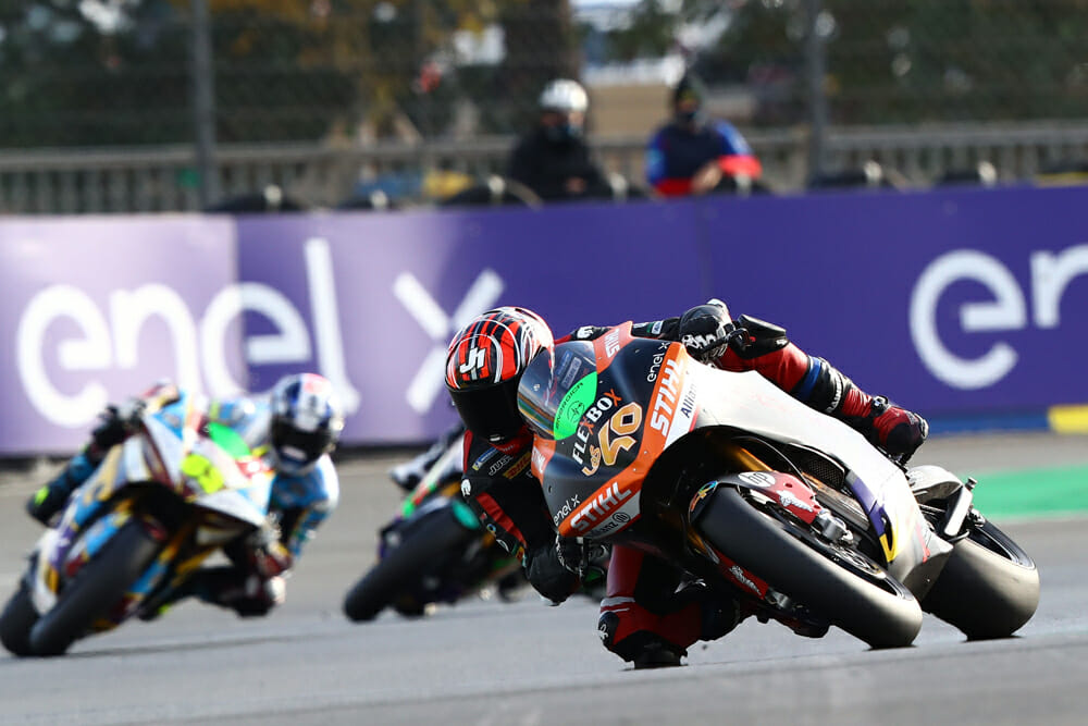 Jordi Torres in 2020 MotoE