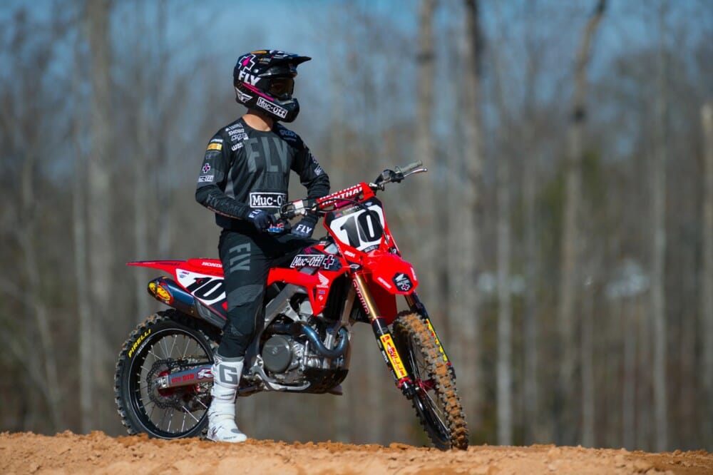 Justin Brayton Muc-Off Honda Supercross Team