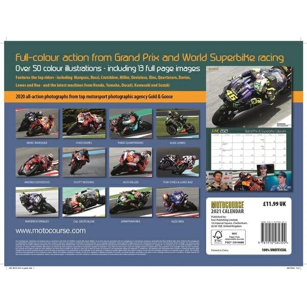 grand prix calendar 2021