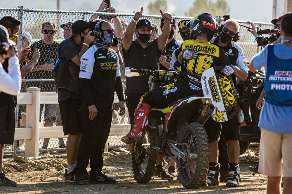 Zach Osborne and Rockstar Energy Husqvarna Team