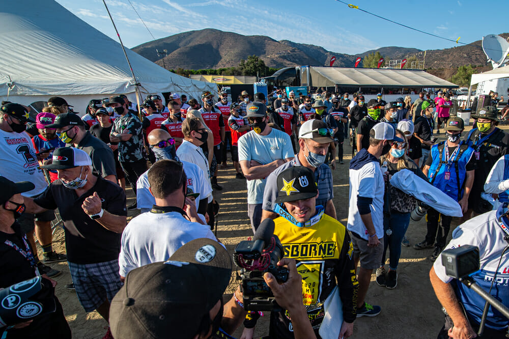 Zach Osborne at 2020 Pala Pro MX