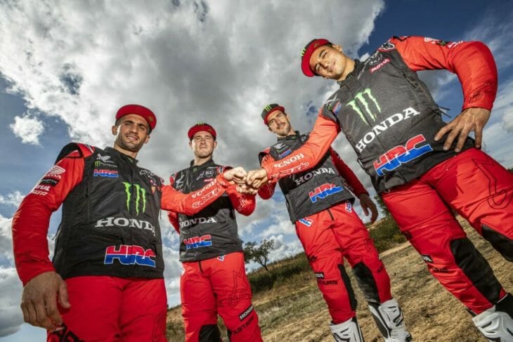 Monster Energy Honda 2021 Dakar Team
