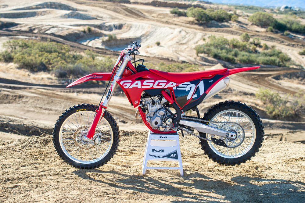 2021 GasGas MC 250F left side