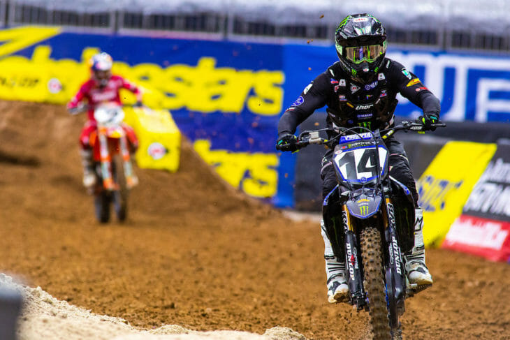 2021 Houston Supercross Rnd 2 Results from NRG Stadium