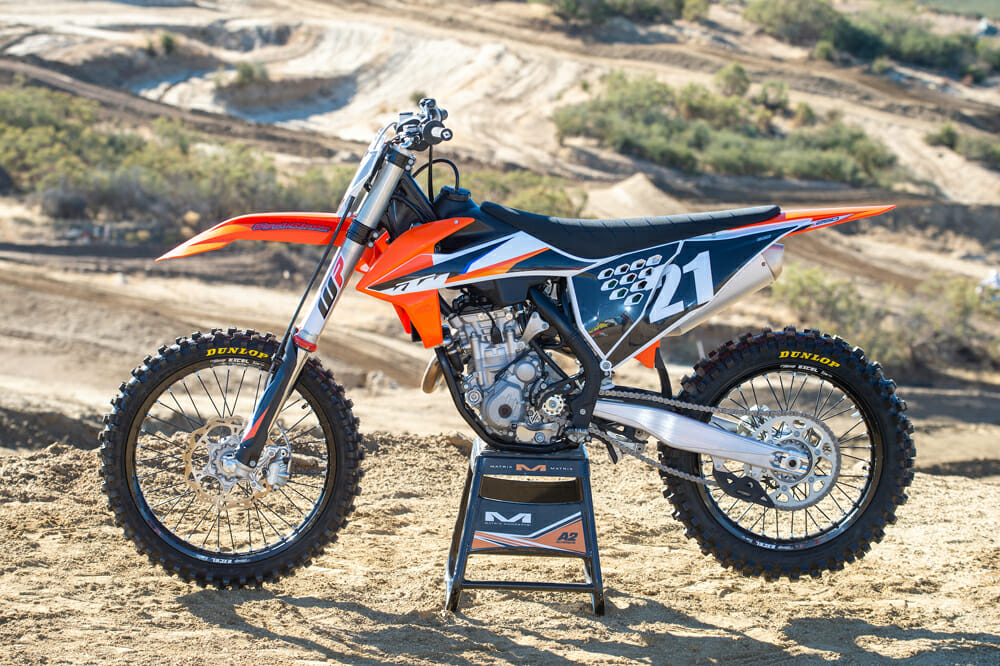 2021 KTM 250 SX-F right side